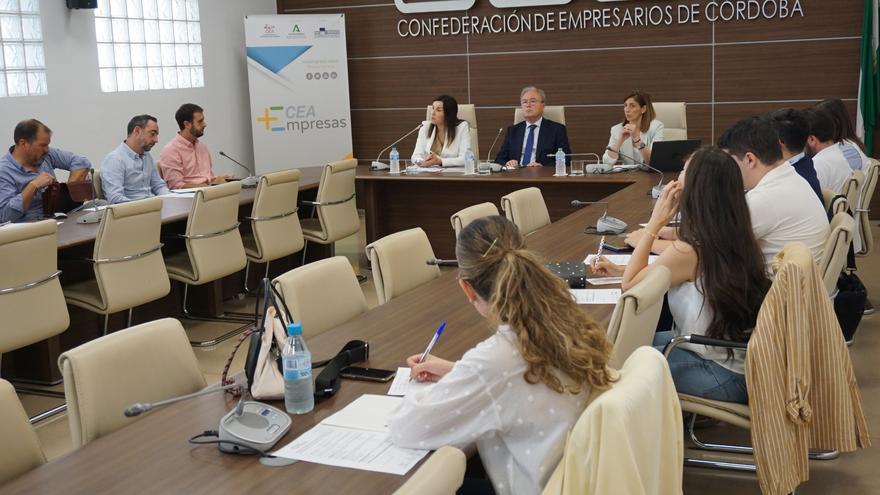 Una veintena de empresas de Córdoba se informan sobre las ayudas para formar a sus futuros trabajadores