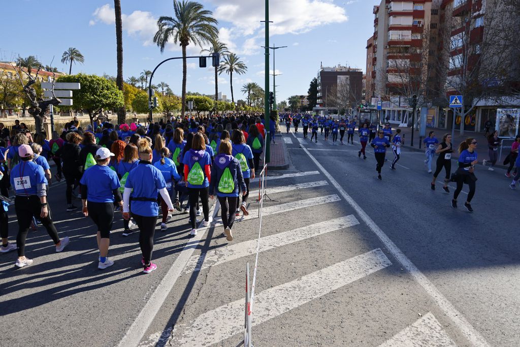 Imágenes del recorrido de la Carrera de la Mujer: avenida Pío Baroja y puente del Reina Sofía (I)