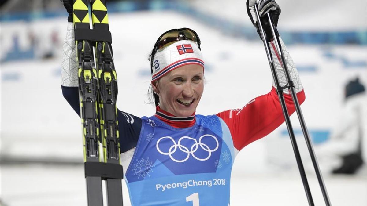 Bjoergen, de 37 años, la más laureada con 14 medallas