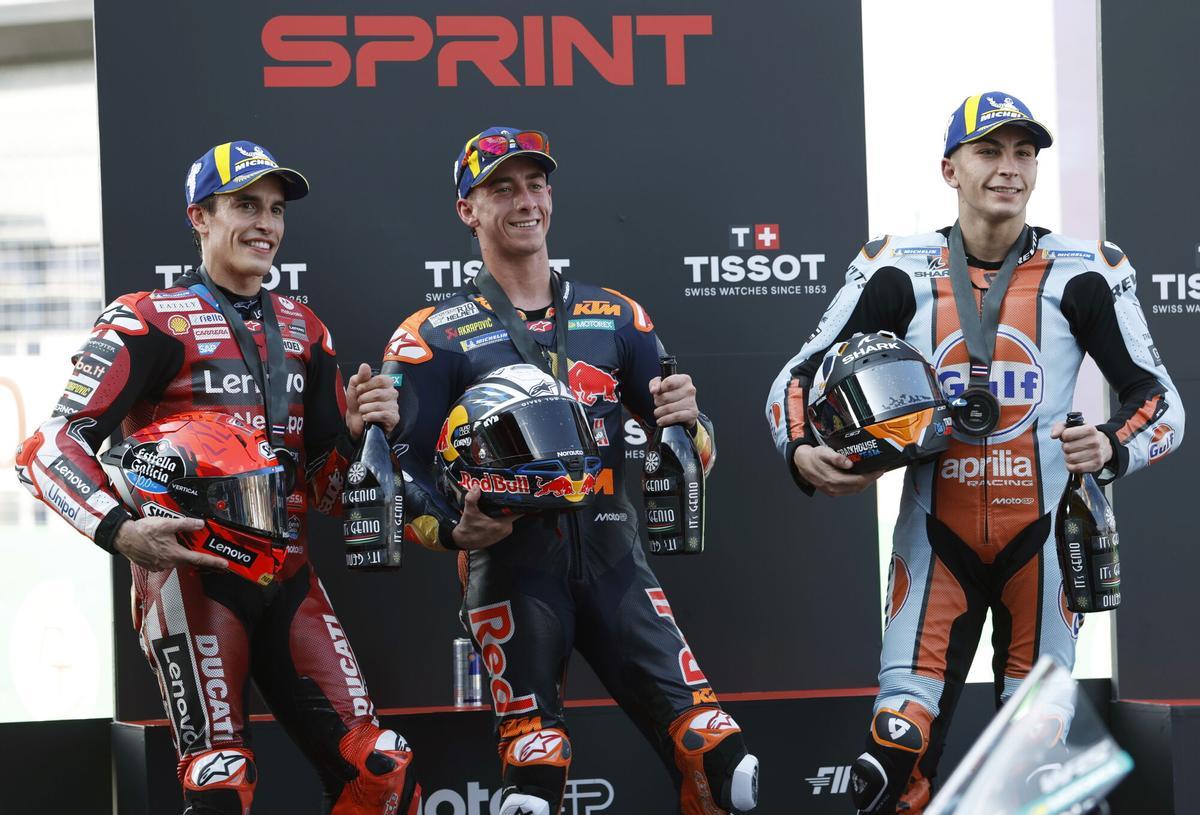 Acosta rompe récords de Ducati y Márquez