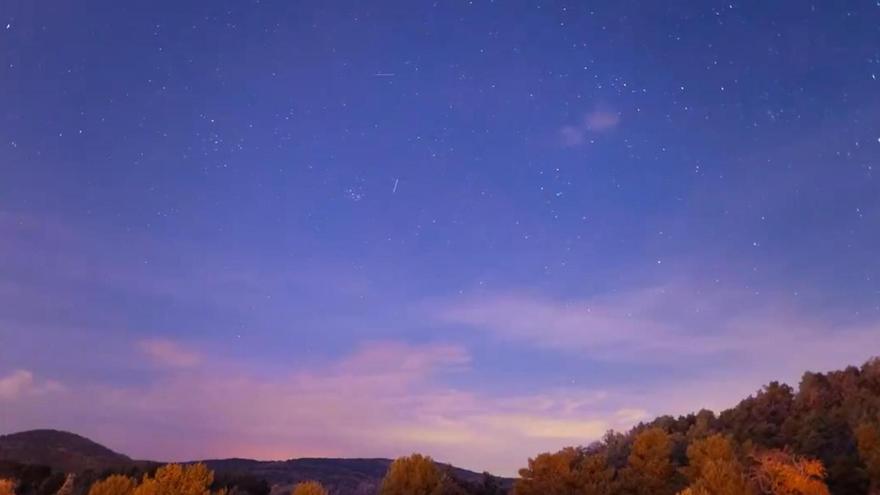 Imágenes des del Parc Astronòmic de Prades.