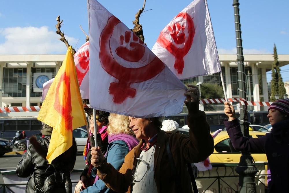 Protestas contra Donald Trump en Grecia