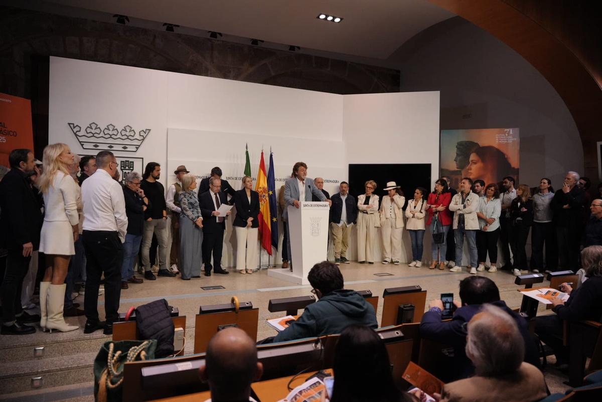 Presentación de las 71 edición del Festival Internacional de Teatro Clásico de Mérida.