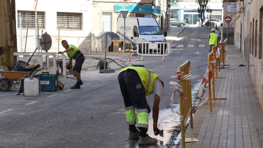 Espacios Públicos inicia en la calle San Josep el cambio de fisonomía del barrio