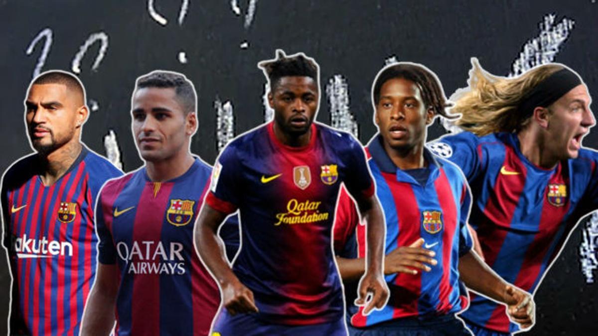 Los 5 jugadores más extraños que han pasado por el FC Barcelona