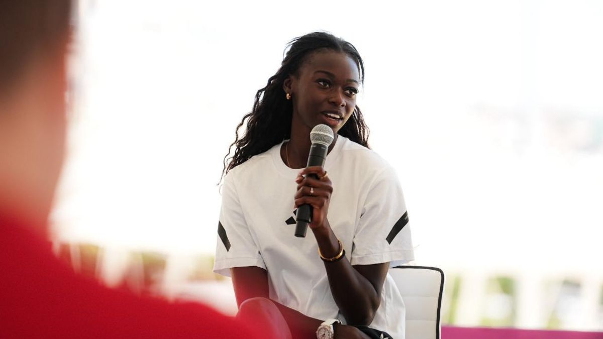 Fatima Diame, en el Meeting Madrid 2025