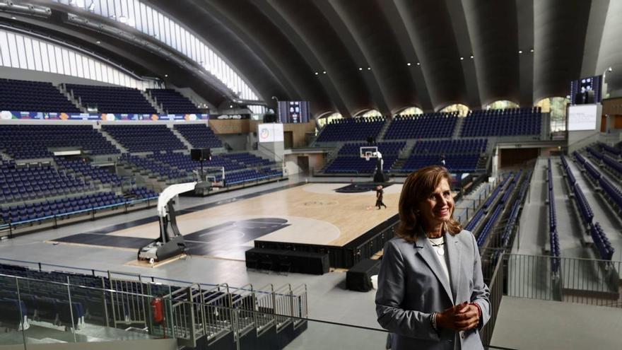 La pista para sustituir a la dañada por el agua en el Palacio de los Deportes de Oviedo costará 200.000 euros