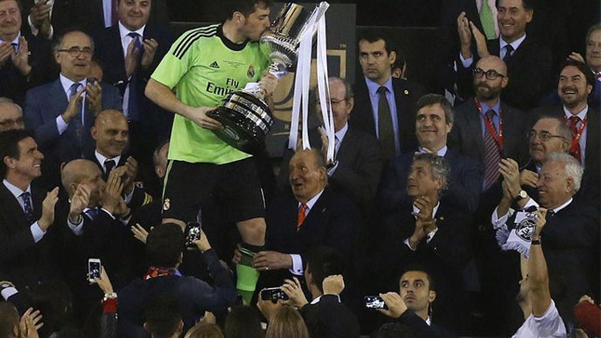 Casillas levantó la última Copa del Rey. ¿Quién levantará la siguiente?