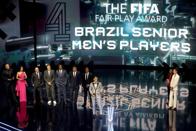 Gala Premios The Best FIFA 2023. Las mejores imágenes de los ganadores.