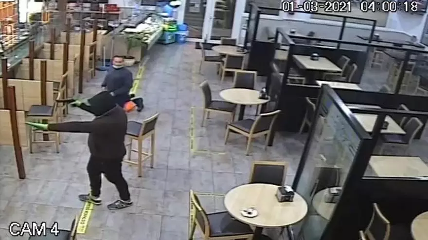 Atraco en una estación de servicio en la A-66