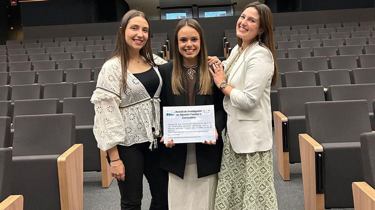 Desde la izq., Irene Santoro, Silvia Fernández y Eugenia García.