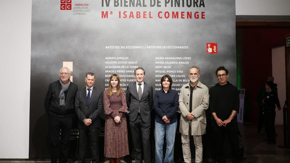 Joël Mestre ha recibido uno de los accésits de la IV Bienal Mª Isabel Comenge de pintura.