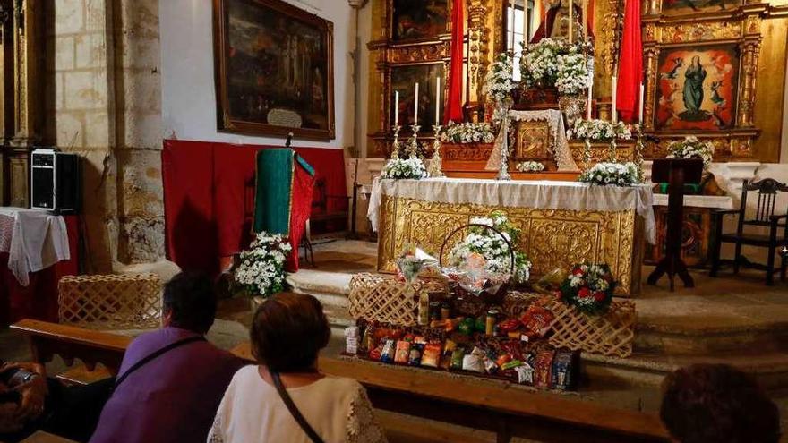 La iglesia de San Antolín, receptora de las donaciones de los fieles
