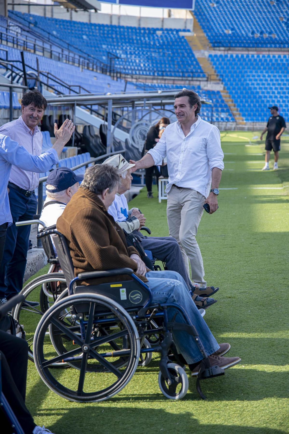 Carlos Parodi saludó a los residentes