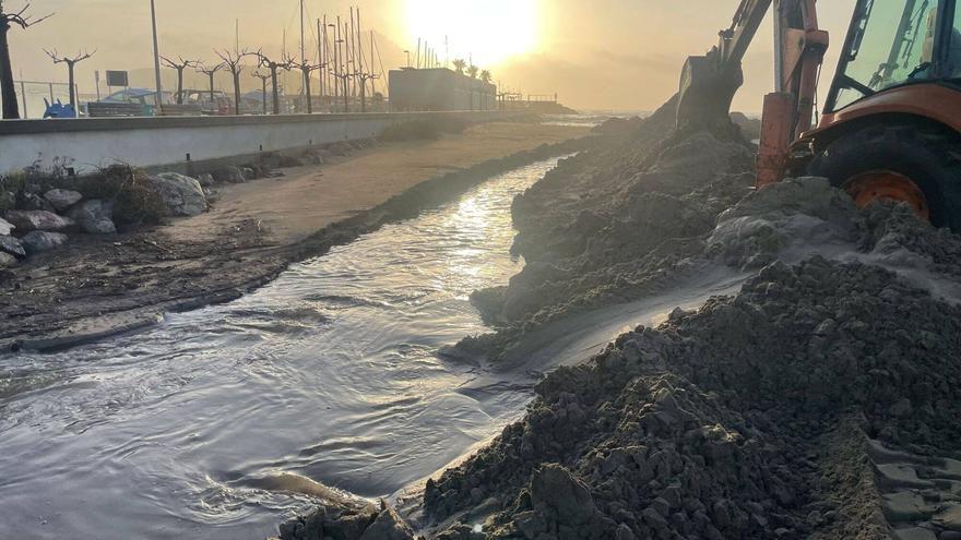 Les fotografies de l'endemà de la llevantada Harry a les comarques gironines