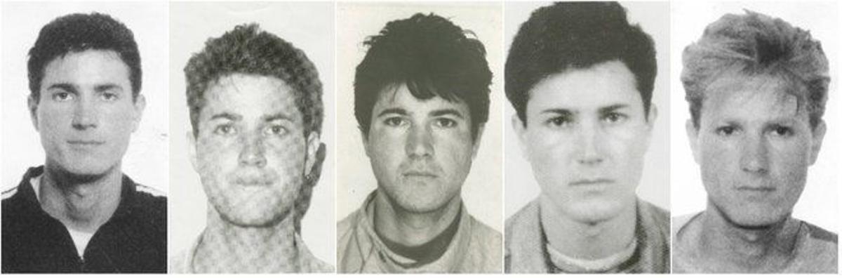 Rostros de Antonio Anglés, aun buscado por la Interpol.