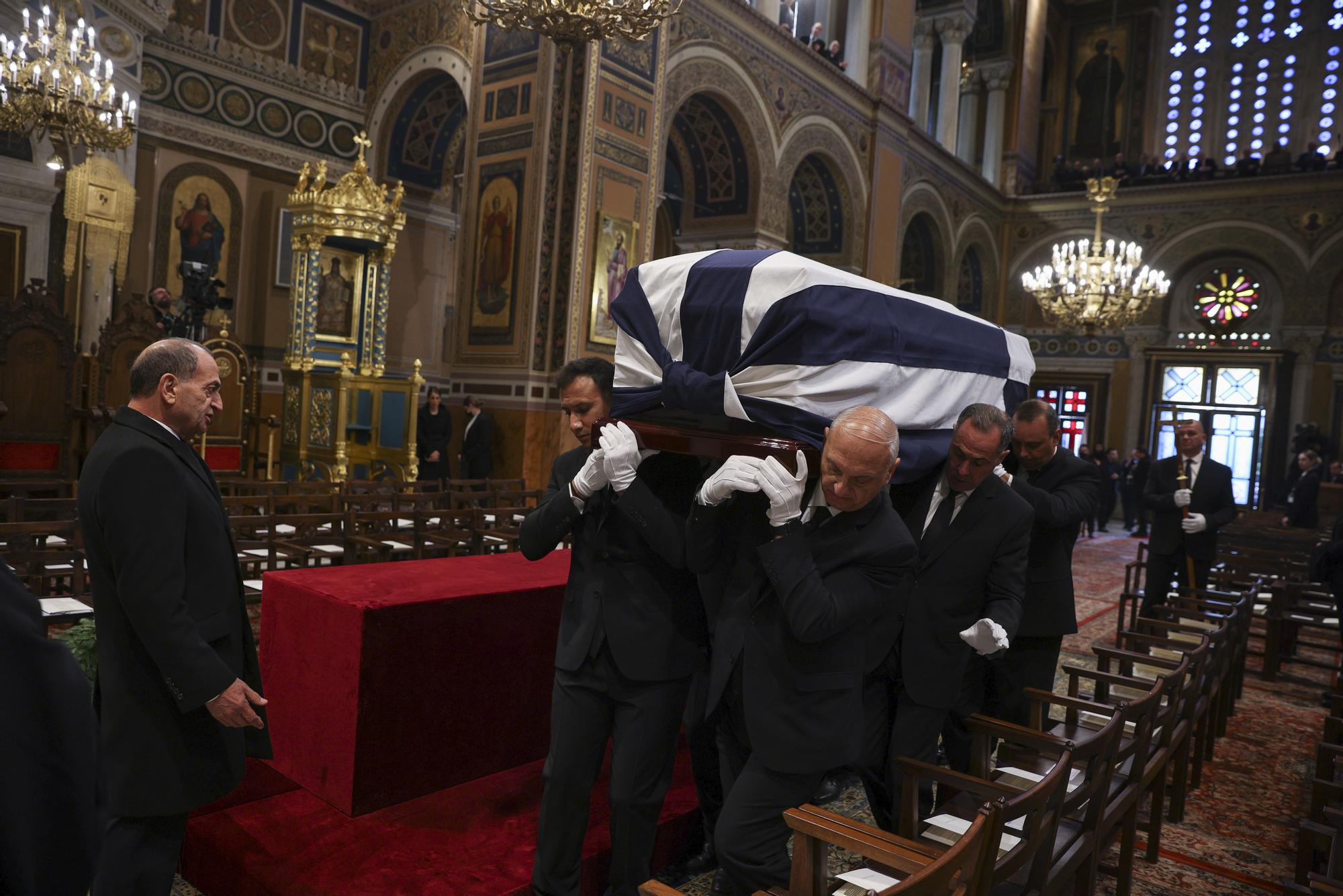 King Constantine II funeral service to be held at Metropolis cathedral of Athens