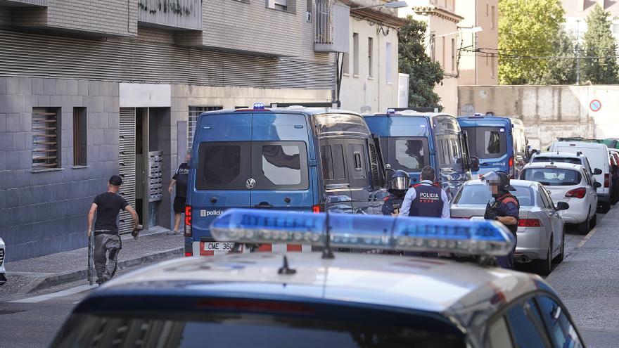 Els Mossos desallotgen uns ocupes a Girona