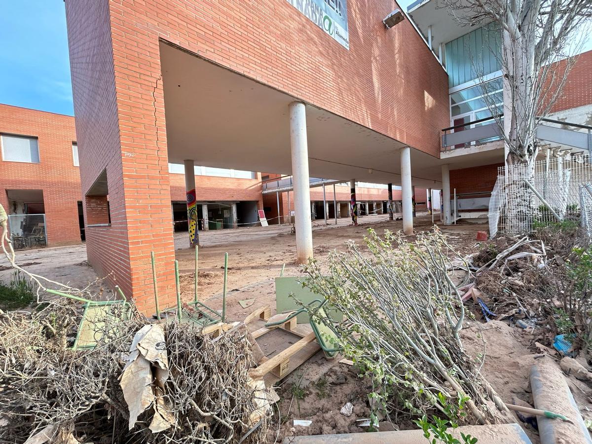El IES Alameda de Utiel en una imagen reciente.