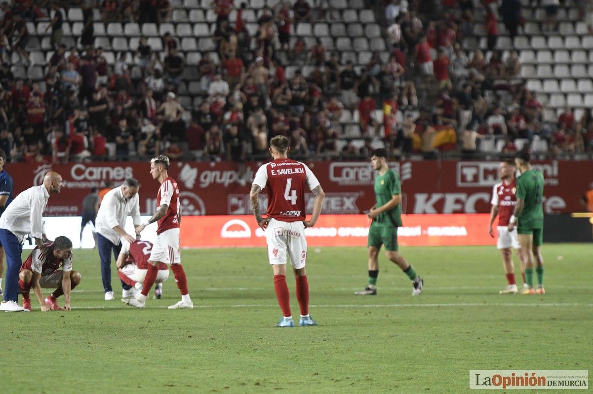 Así fue el encuentro del play off del Real Murcia y el Nástic en la lucha por el ascenso