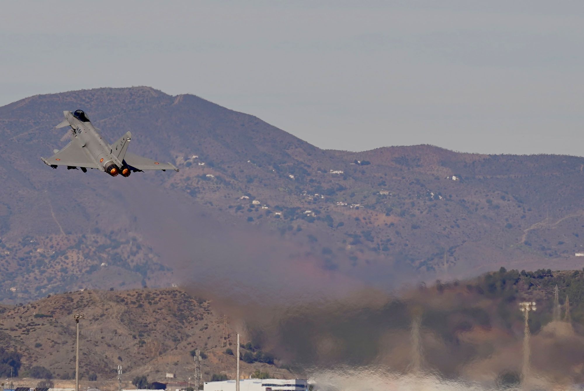 Ejercicio ‘Eagle Eye’ de 2024 en la base aérea de Málaga.