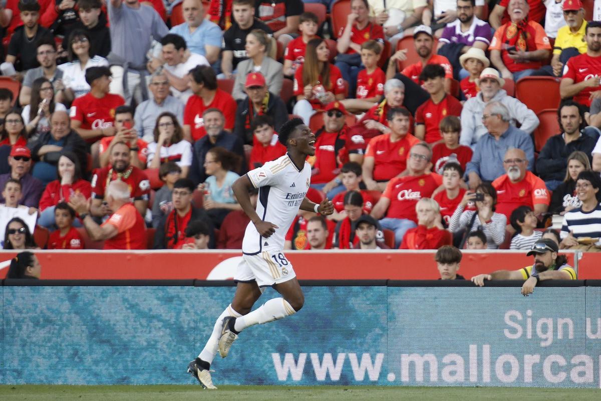 RCD Mallorca - Real Madrid, el partido de la jornada 31 de LaLiga EA Sports, en imágenes.