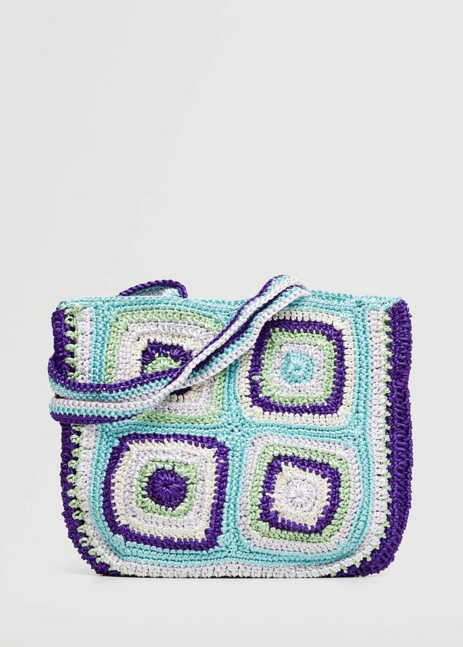 Bolso shopper crochet