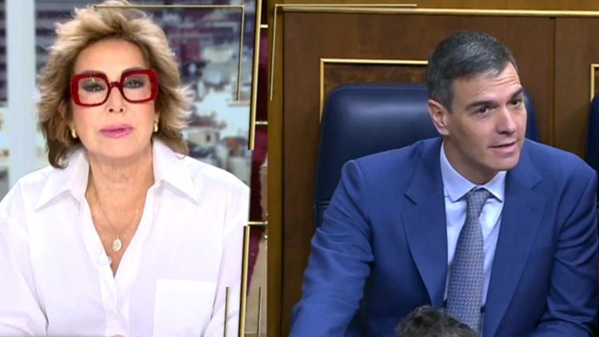 Ana Rosa vuelve a la política con la posible dimisión de Pedro Sánchez:  "Victimismo. Es la palabra del día"
