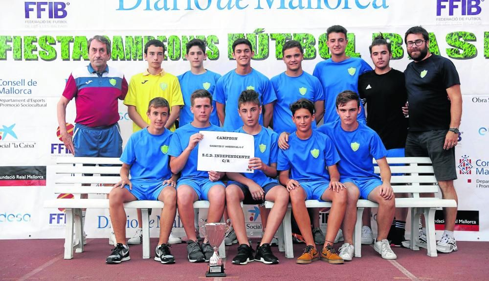 Campeón: Independiente. Cadete Segunda Liga F