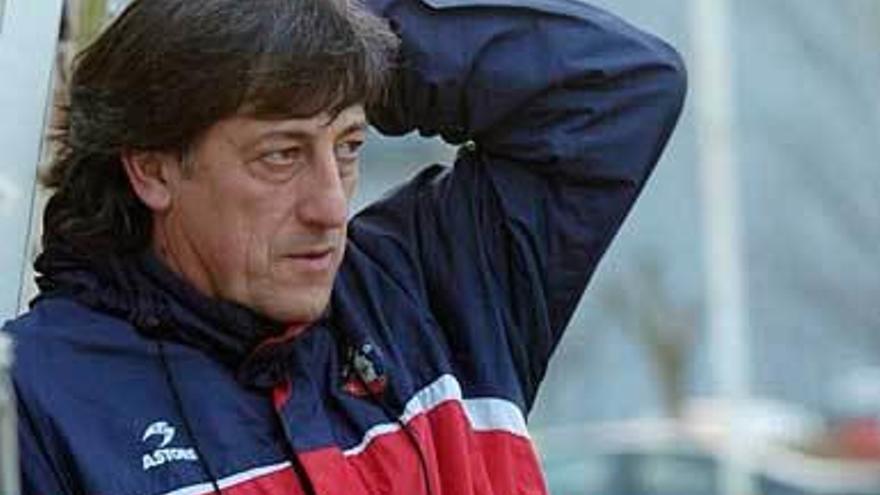 Enrique Martín, entrenador de Osasuna.