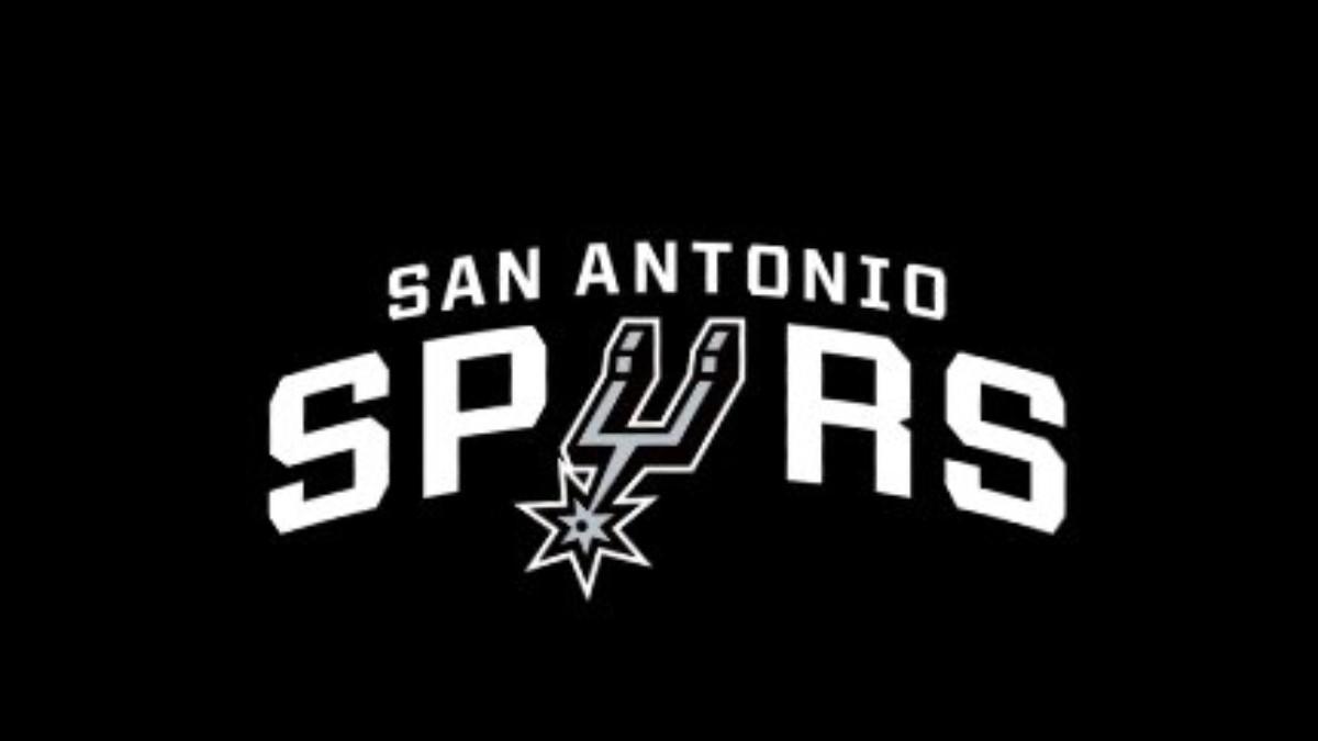 El logotipo de los Spurs de San Antonio.