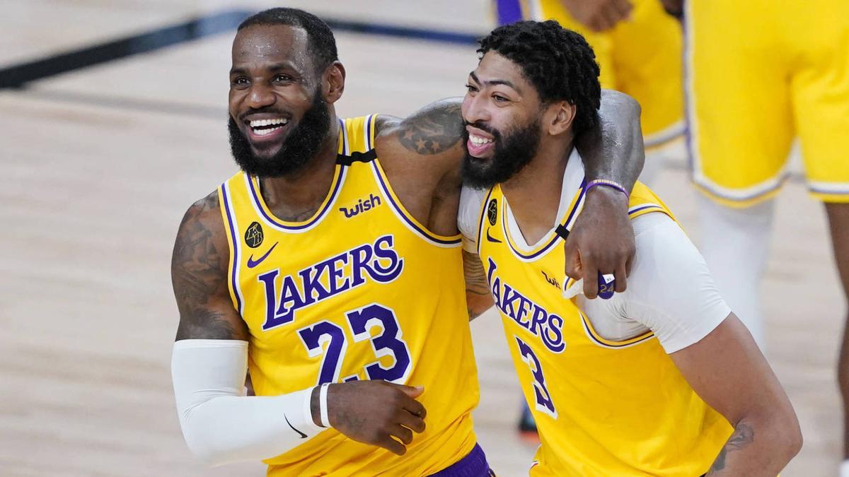 Los Lakers vuelven a salir favoritos con LeBron y Davis
