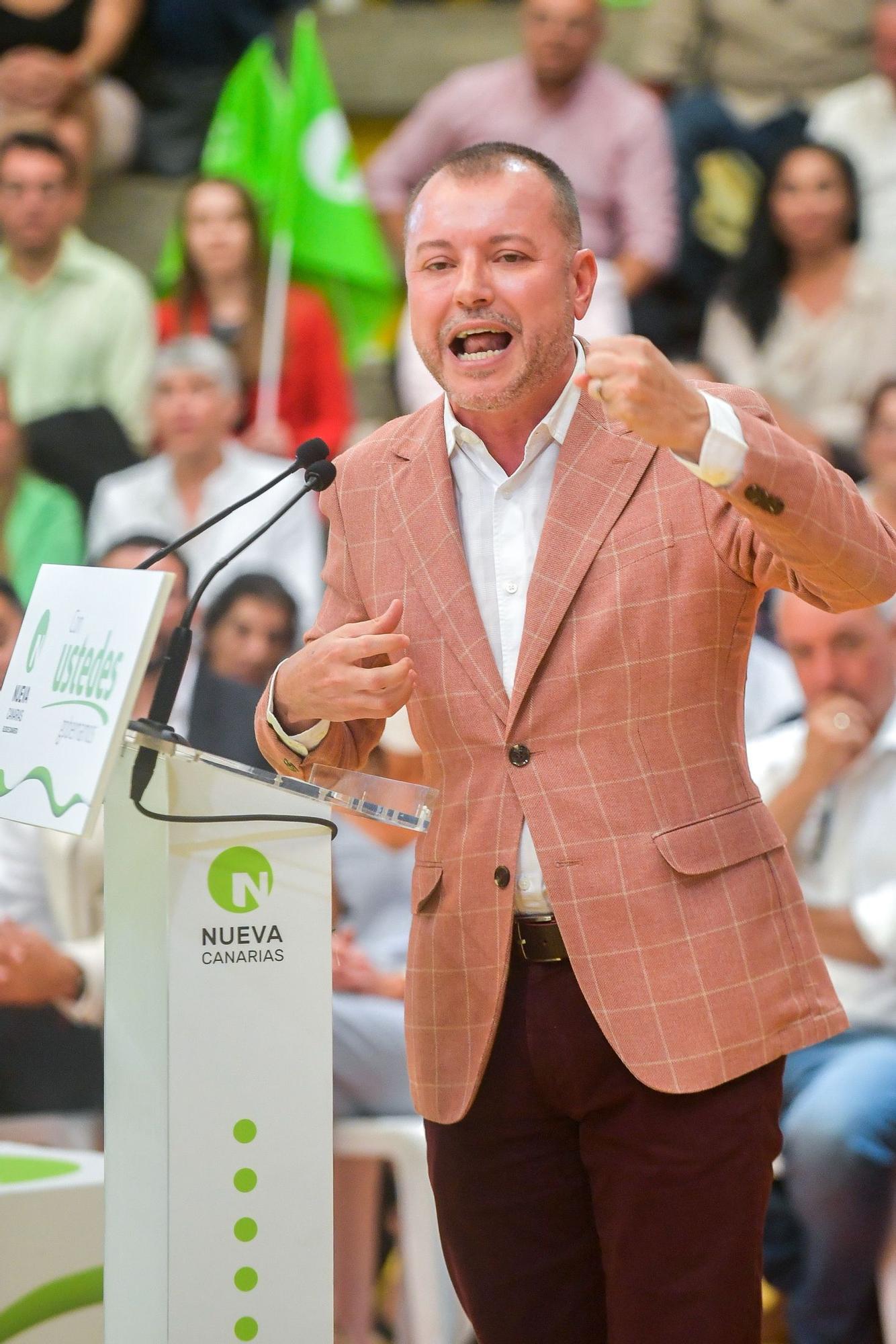 Presentación de candidaturas de Nuevas Canarias a las elecciones del 28M