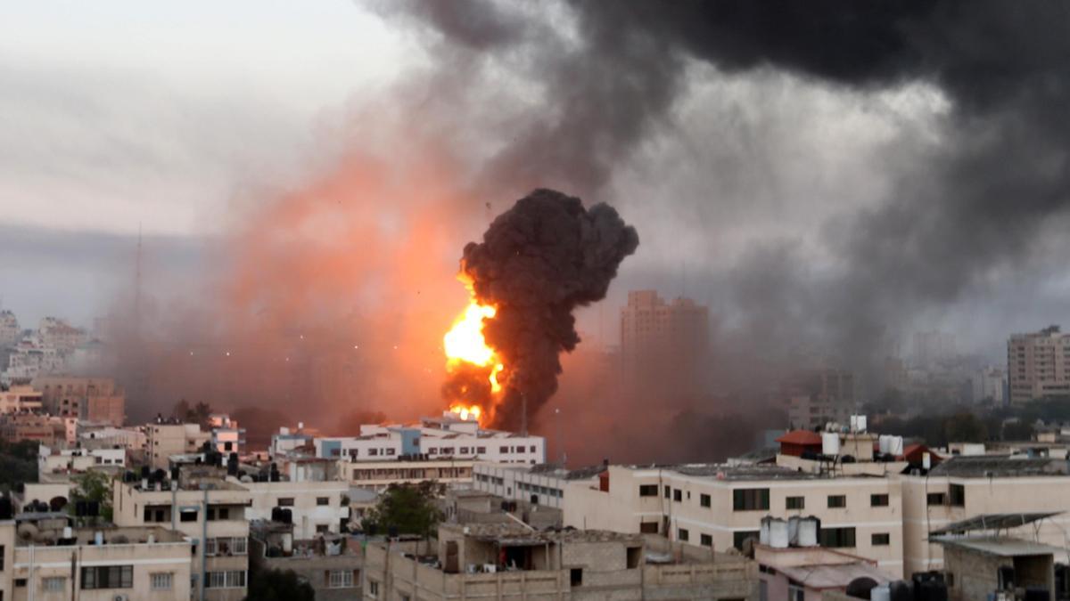 Nueva noche de bombardeos violentos entre Israel y la franja de Gaza