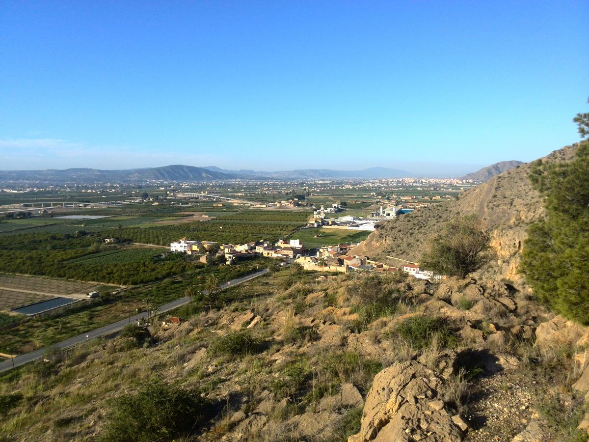 Espectacular panorámica de la comarca desde El mirador de la Vega.