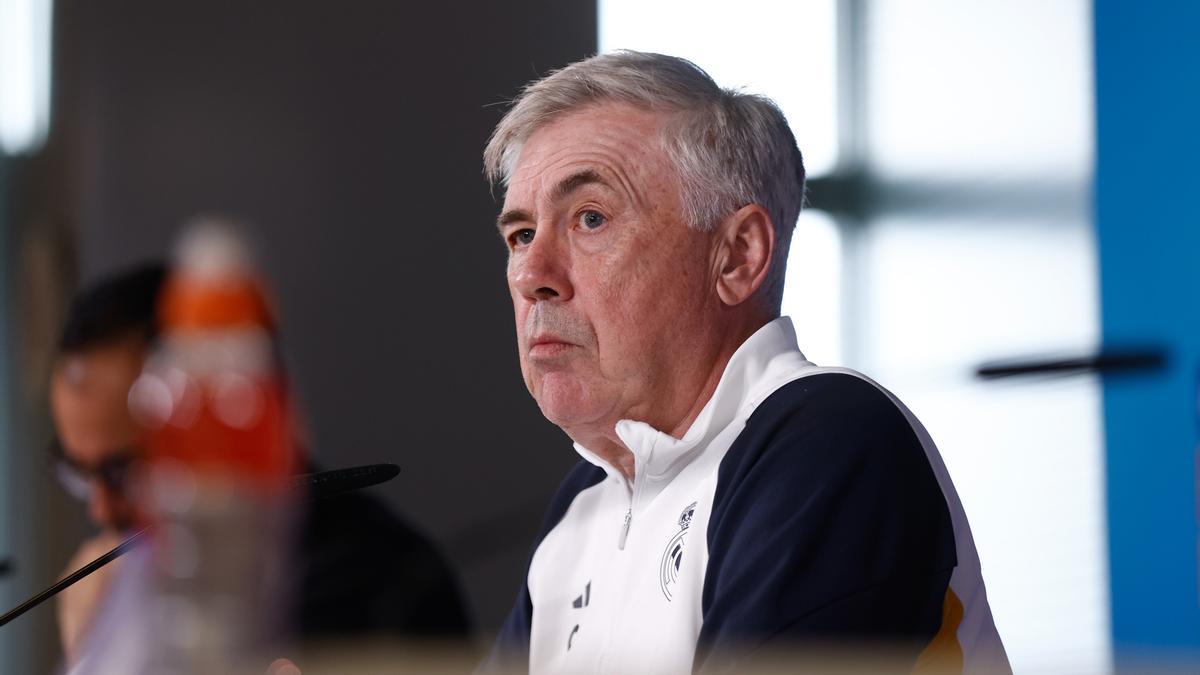 Carlo Ancelotti, entrenador del Real Madrid