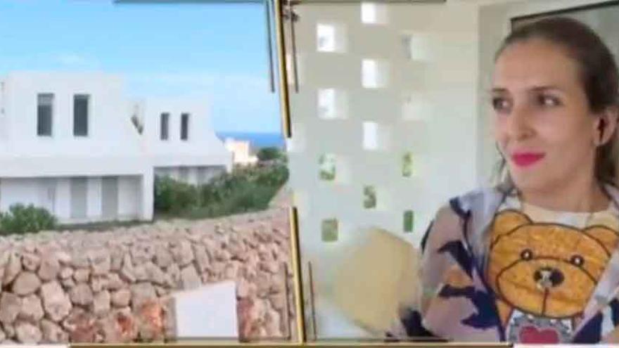 Así es el chalé de lujo de la okupa del vídeo viral de Menorca: 160 metros cuadrados, vistas al mar y piscina