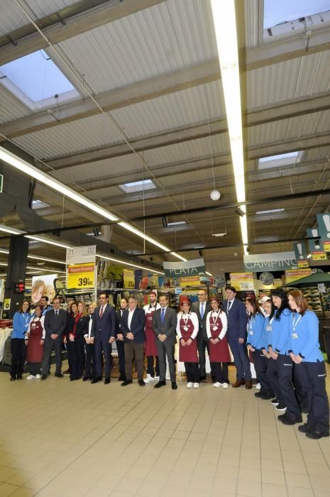 Inauguración del Carrefour de Mieres