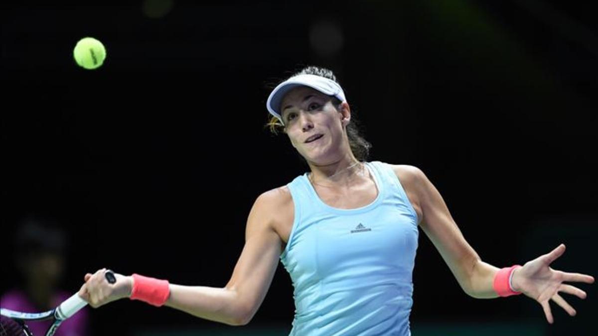 Muguruza cerró su participación en el Masters con victoria