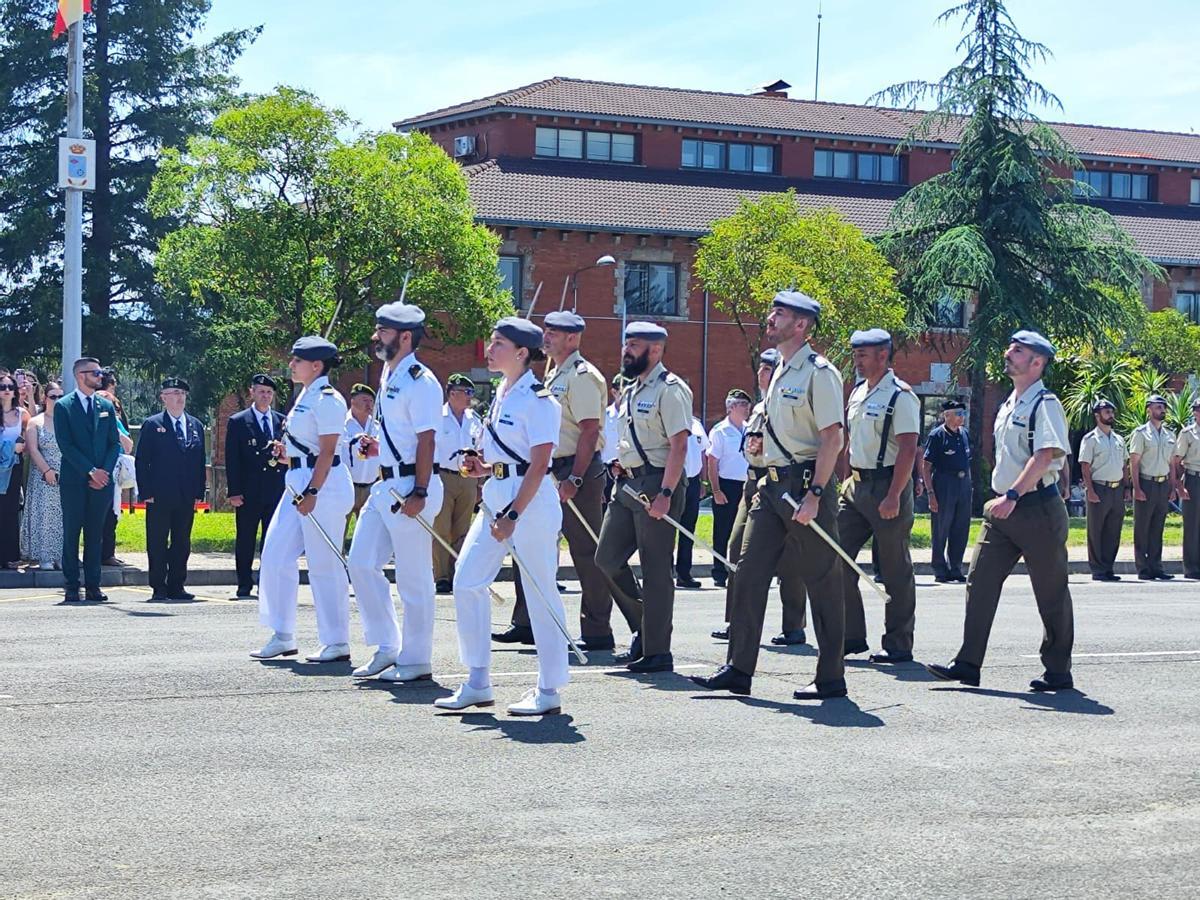 La Brilat conmemora su 60 aniversario con una parada militar en Cabo Noval