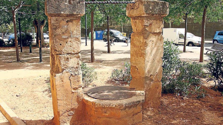 La fuente del patio de la escuela de Son Espanyolet.