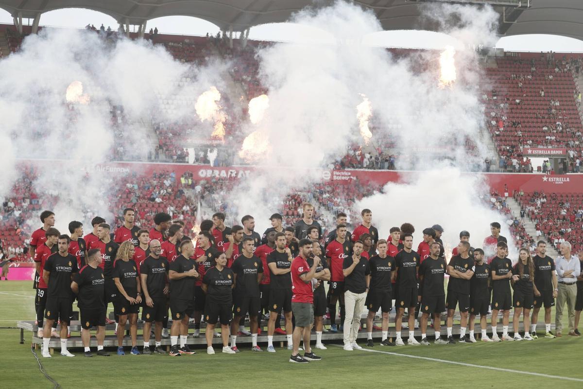 El Trofeo Ciutat de Palma Mallorca-PSG, en imágenes