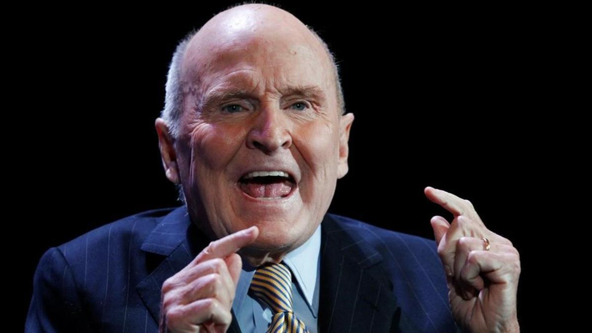 Jack Welch, en el 2010, en el World Economic Forum de Nueva York.