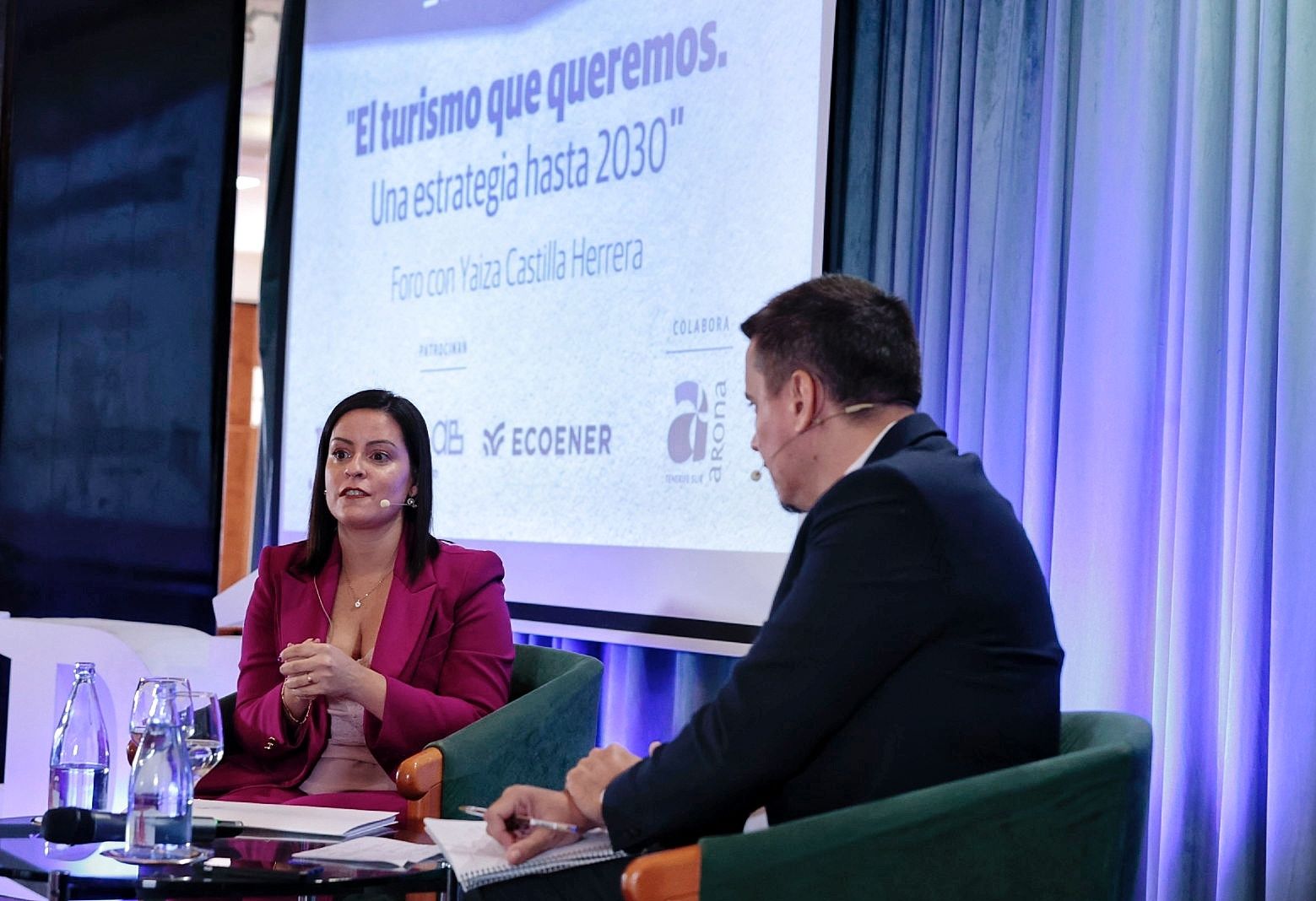 Foro de Turismo de El Día con la consejera Yaiza Castilla