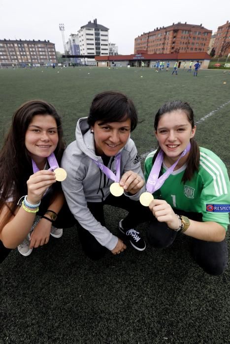 Campeonas de Europa asturianas