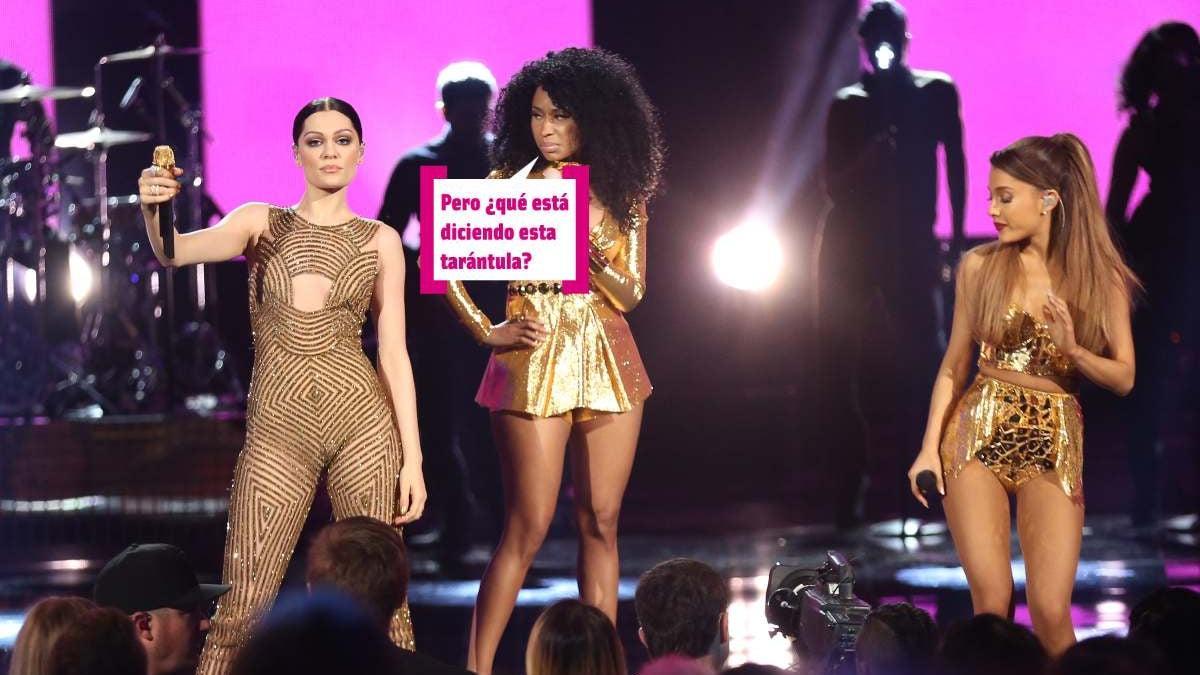 Jessie J, Nicki Minaj y Ariana Grande cantan 'Bang Bang'