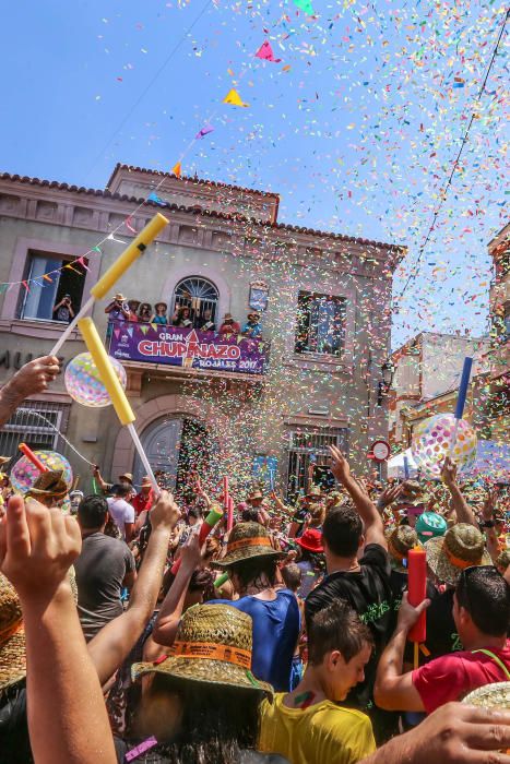 Chupinazo de las fiestas en Rojales