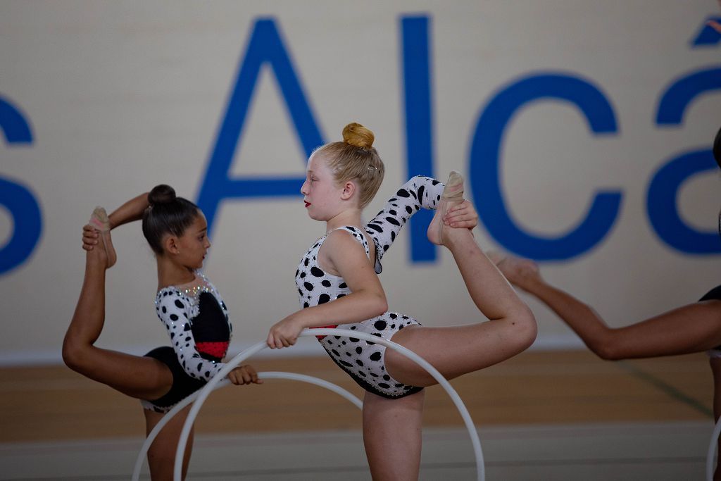 Campeonato regional de gimnasia rítmica en Los Alcázares