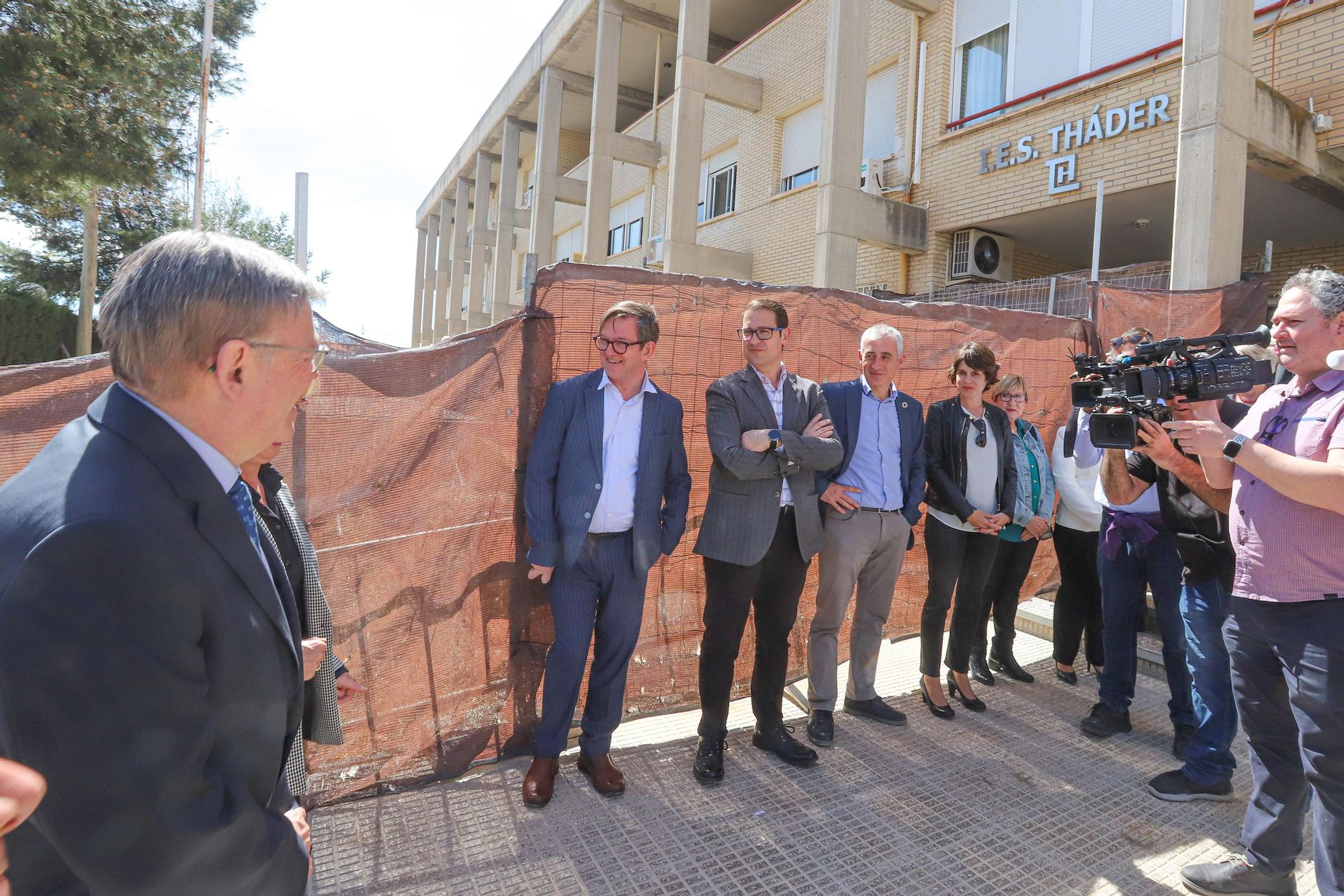 Ximo Puig inaugura la ampliación del IES Thader de Orihuela