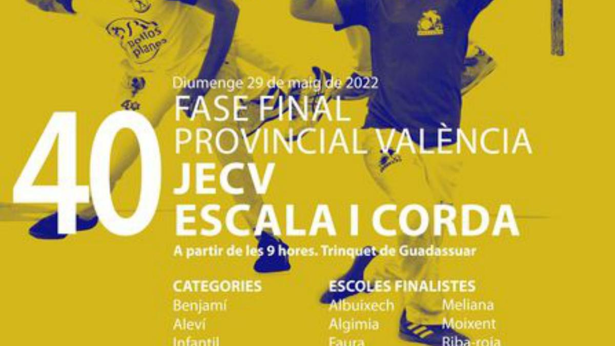 Guadassuar acull  la Fase Final de València dels JECV d’escala i corda